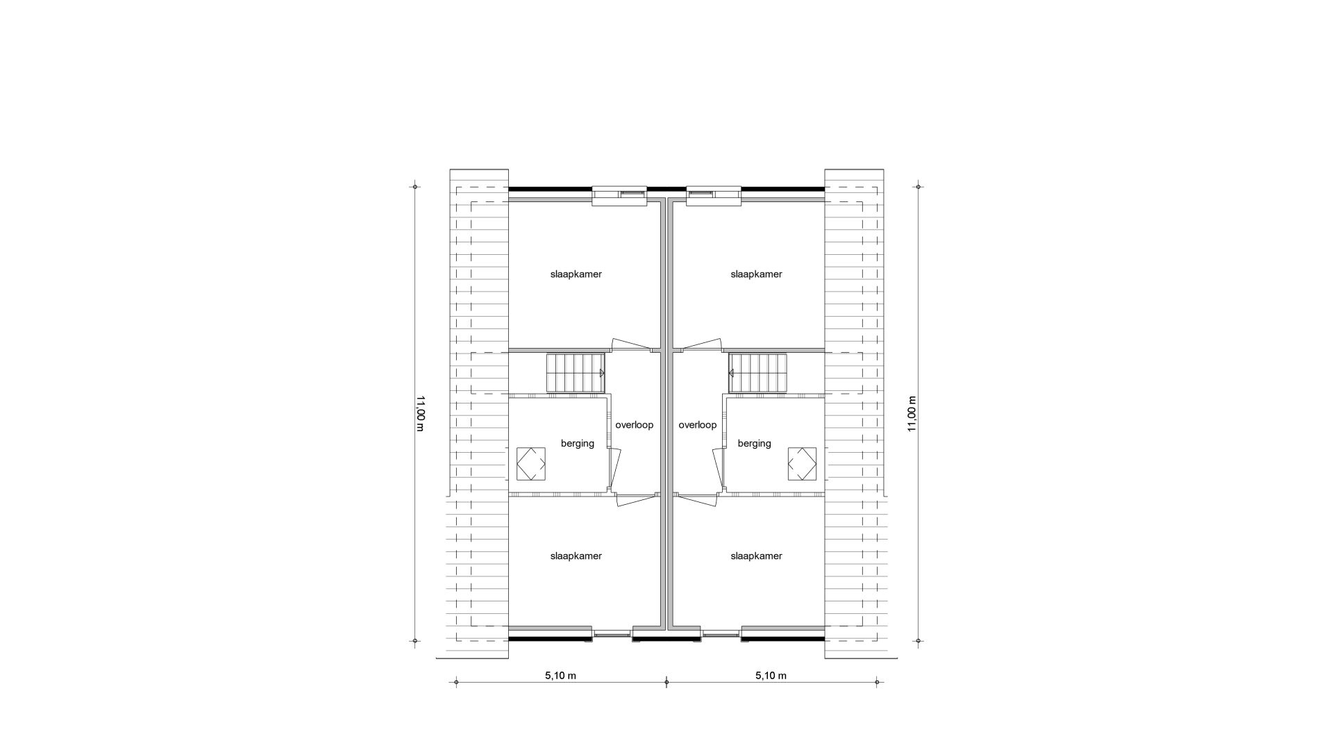 eerste verdieping - woning zonder opties