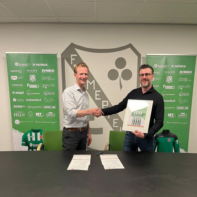 Brummelhuis verlengt sponsorcontract met heren FC Meppel 35+3