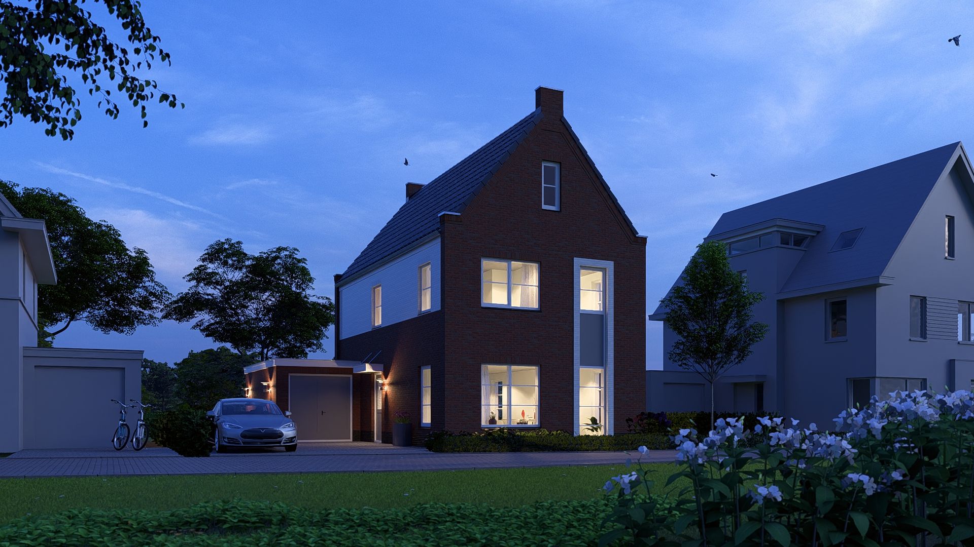 woning kavel 21 - avondversie