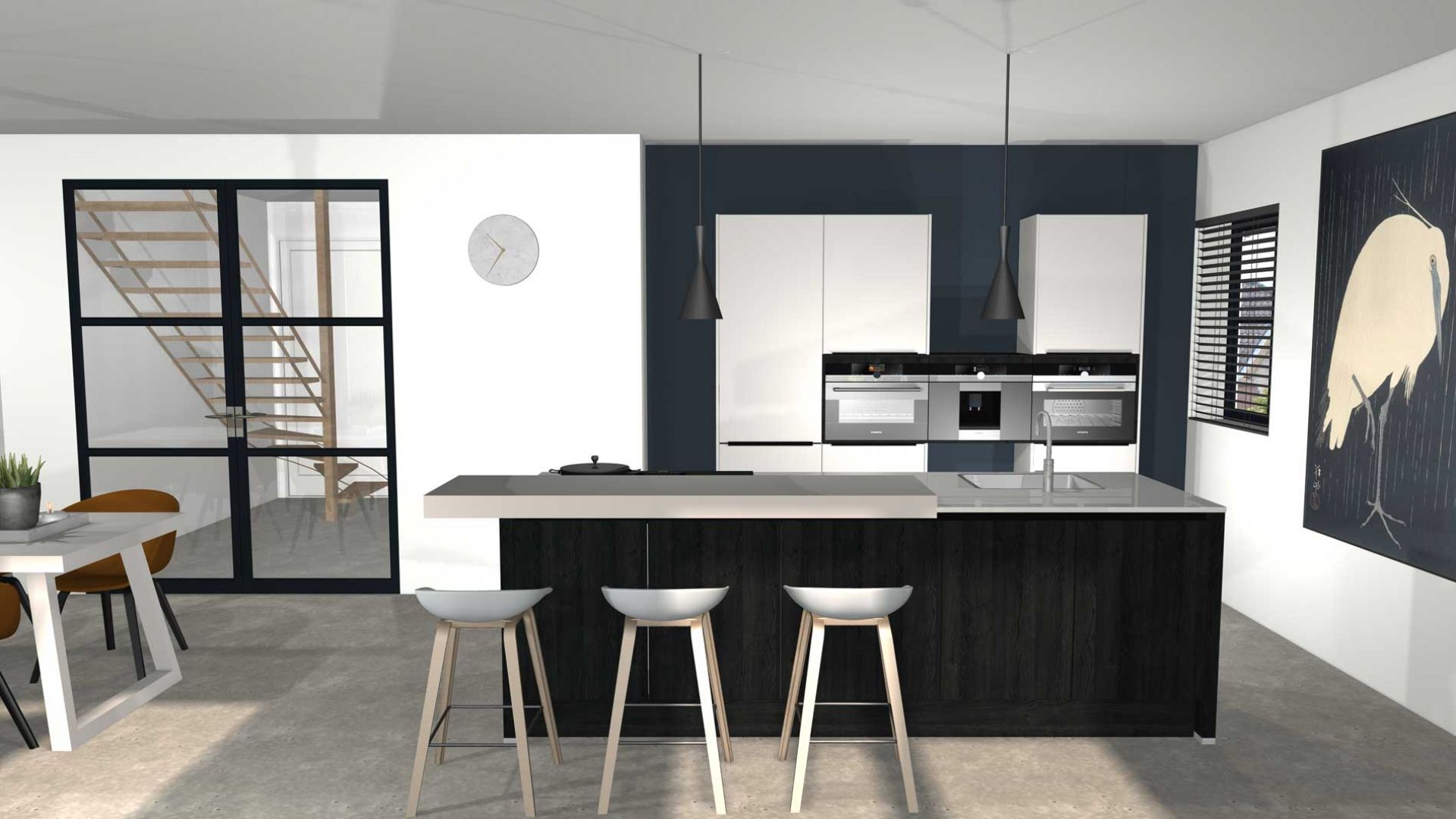 Keuken woningtype 1