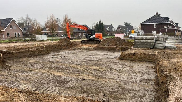 De bouw is gestart