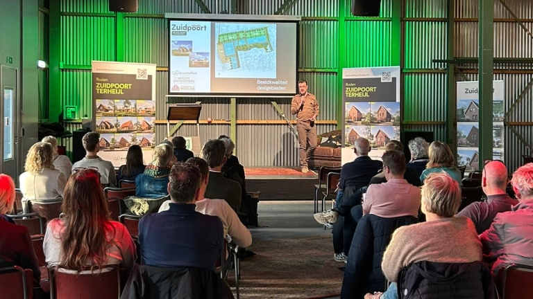 Veel belangstelling voor inspiratiesessie Zuidpoort Terheijl